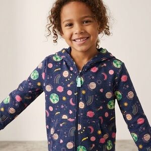 Cat & Jack Space-Themed Zip-Up Hoodie